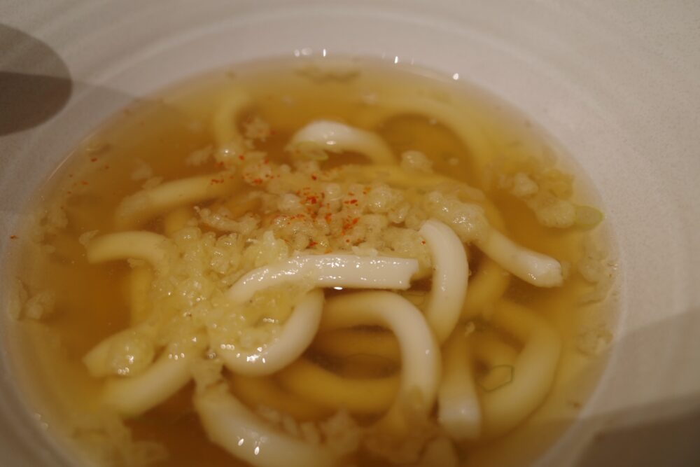 七味トッピング