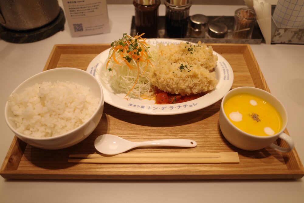 本ずわい蟹のクリームコロッケ定食