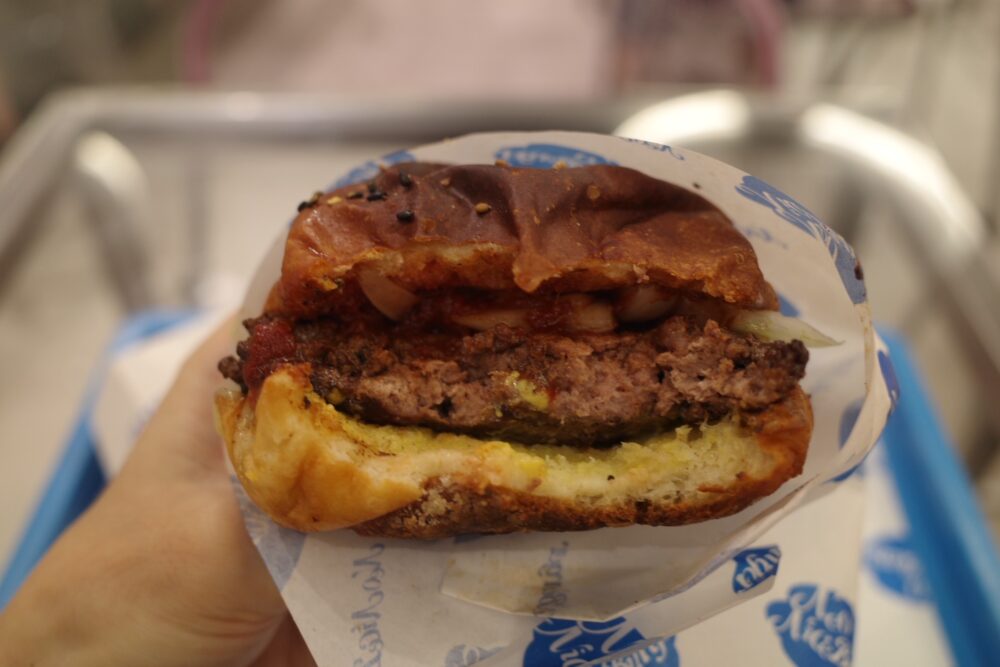 ネオハンバーガー断面