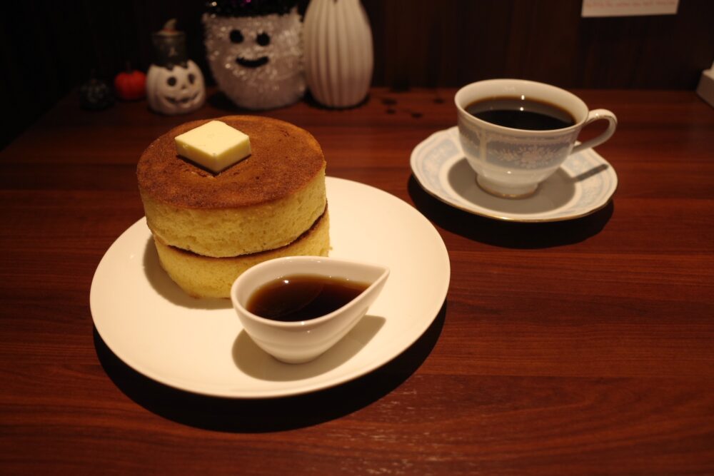 手作りホットケーキ+FSブレンド(深いコク)