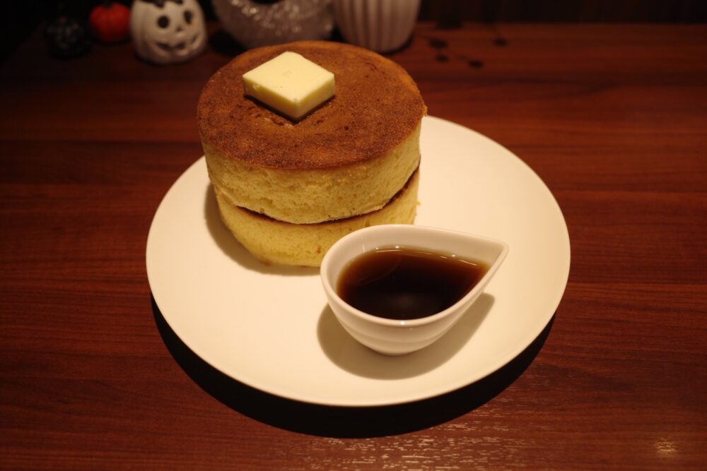 手作りホットケーキ