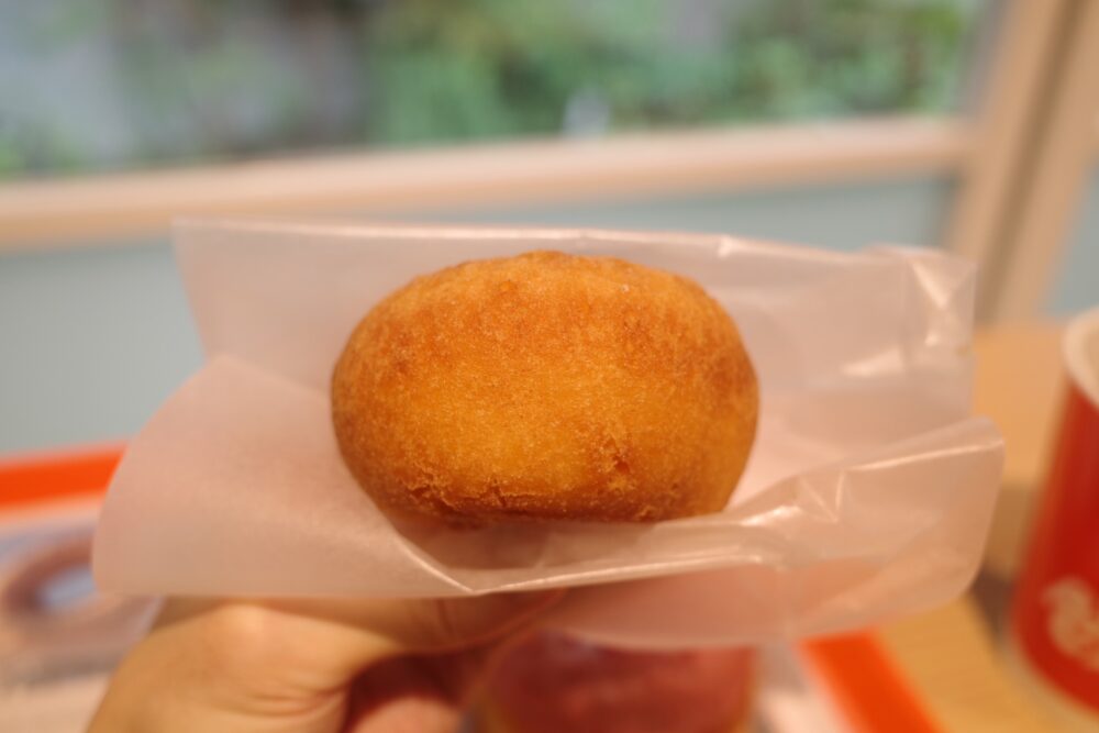 一口のプレーンケーキ