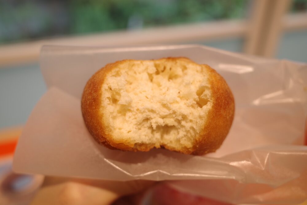 プレーンケーキの断面