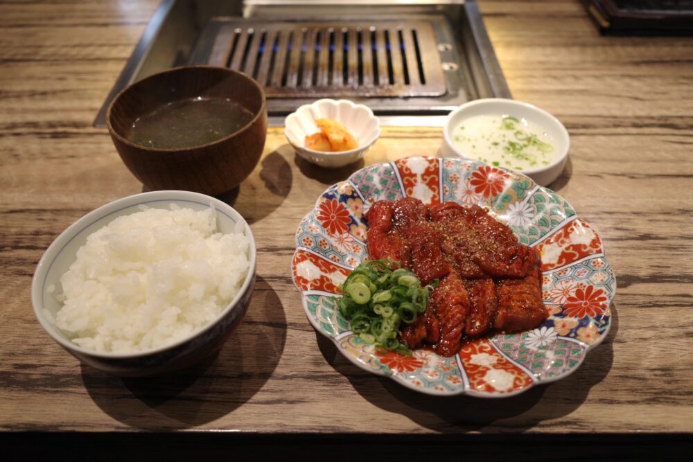 タレタン焼肉ランチ
