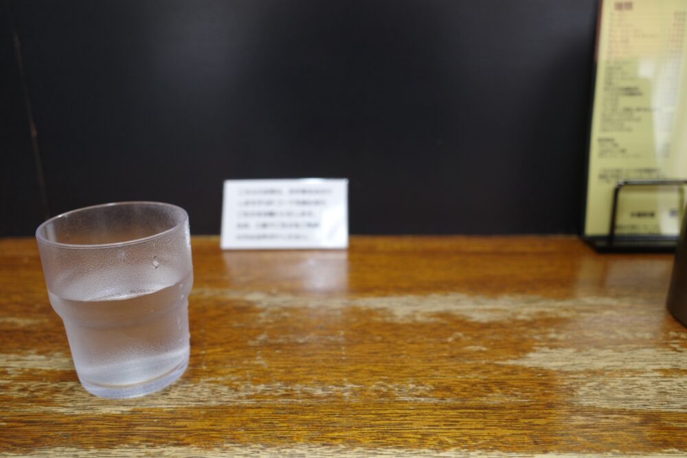 新華楼さんカウンター