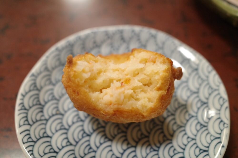 えびしんじょうの断面