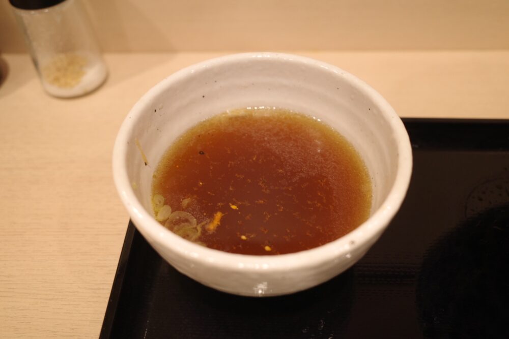 蕎麦湯