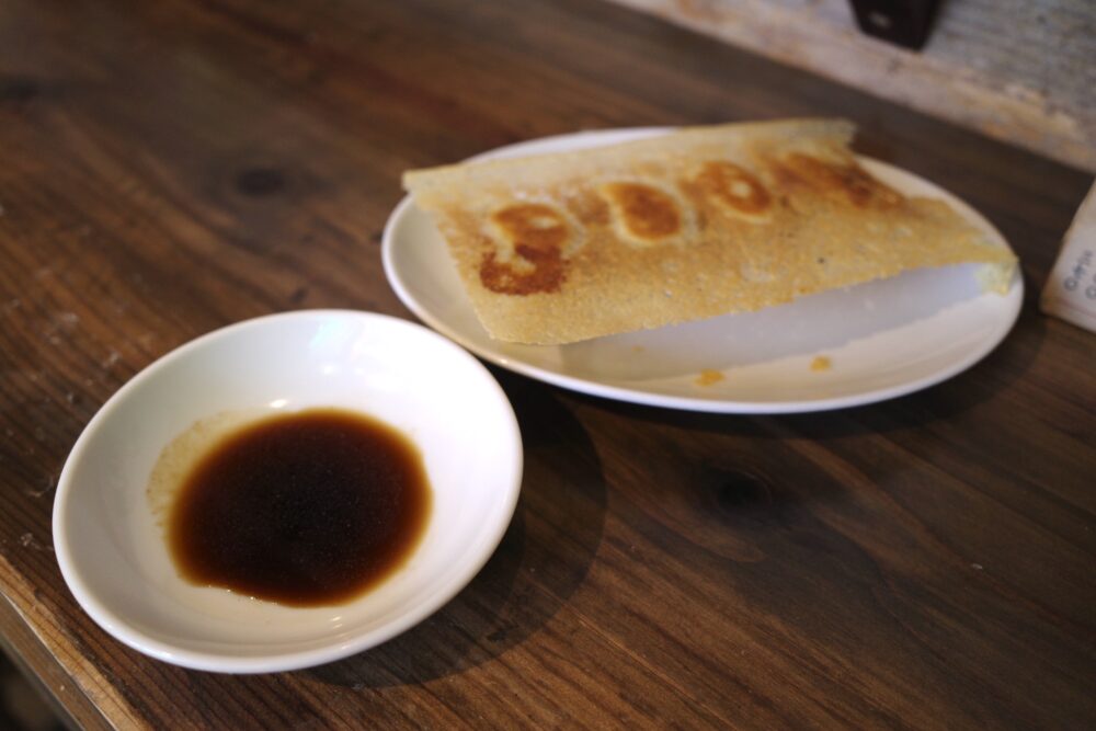 マニア餃子 小とたれ