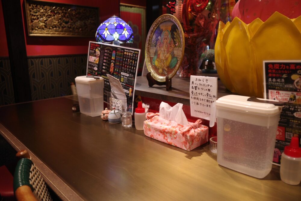 マジックスパイスさん店内