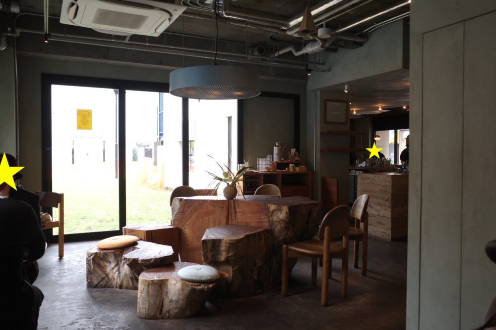 パークレット ベーカリーさん店内