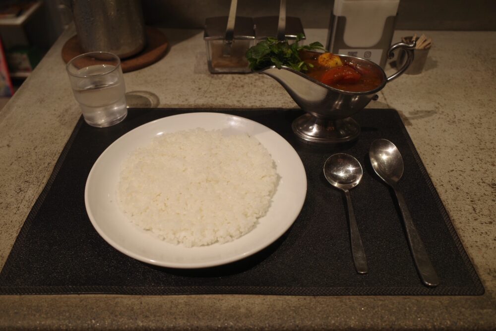 タリンカレーライスセット