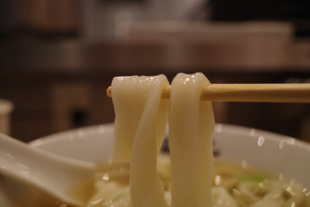 一口のうどん