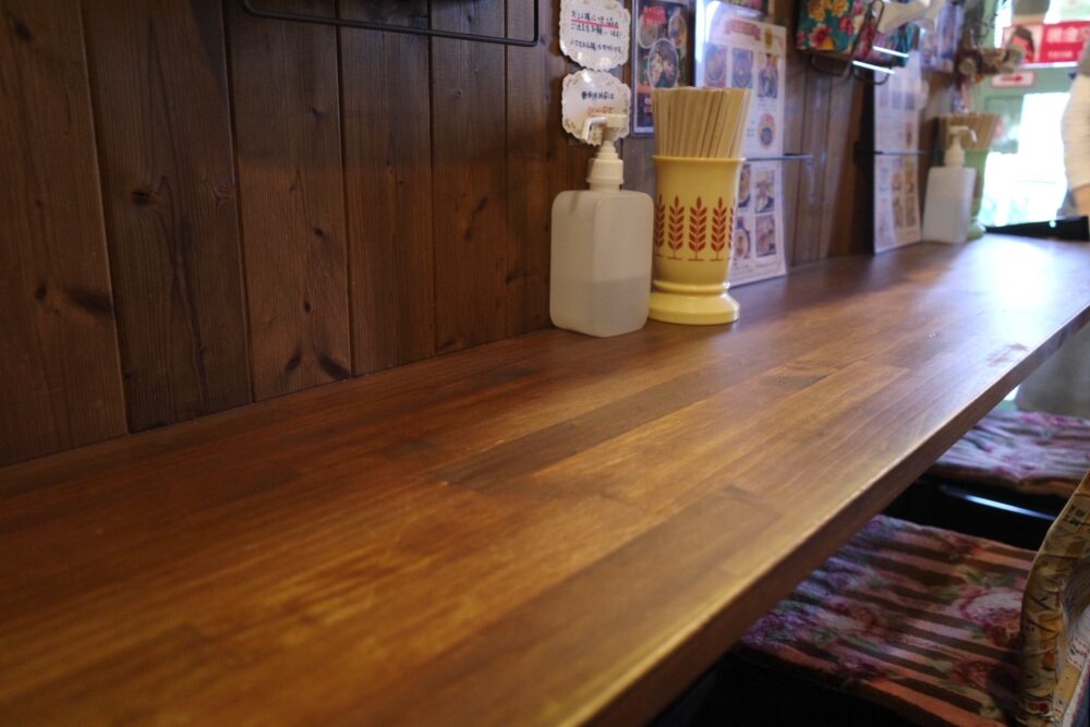 家豆花さんカウンター