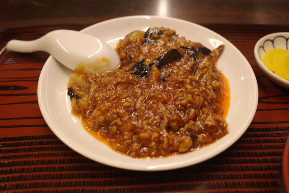 四川風ナス炒め