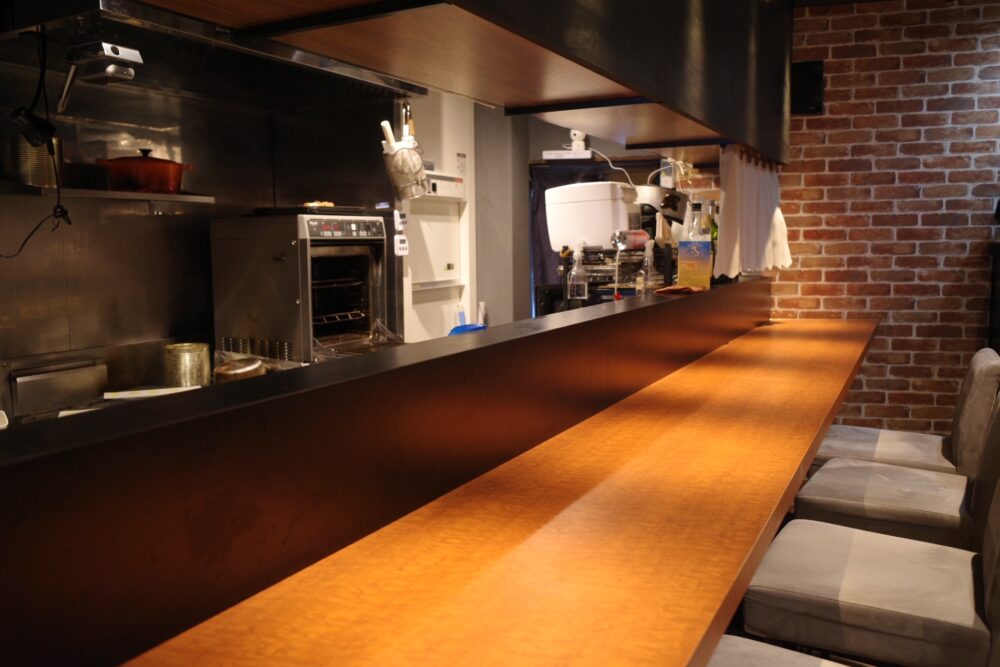 ドリア屋 松栄さん店内