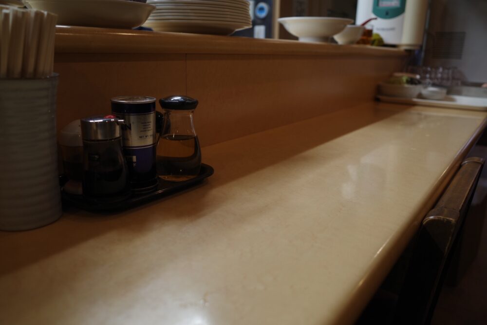 みなと亭さん店内