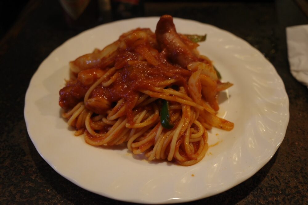 ナポリタンスパゲッティ