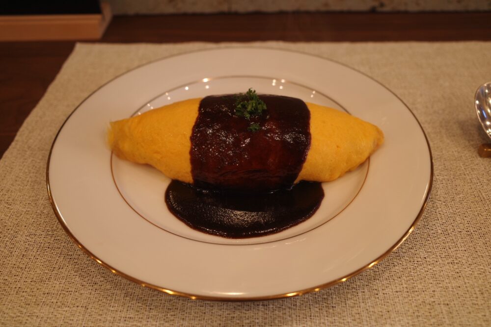 磨宝卵のオムライス