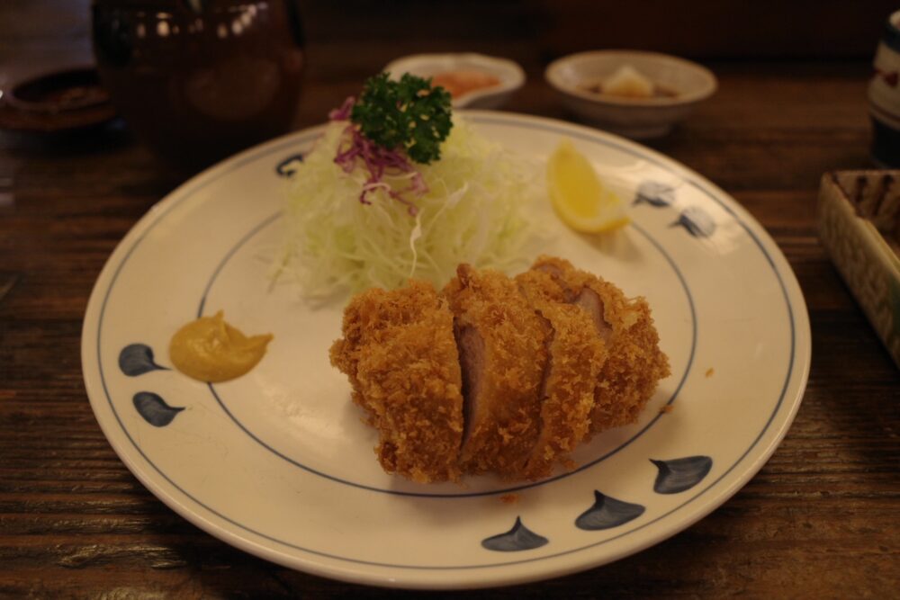 ヒレかつ一本揚げ