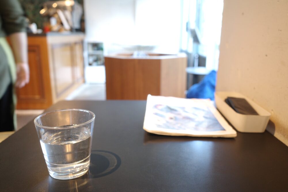 アネアカフェさんテーブル