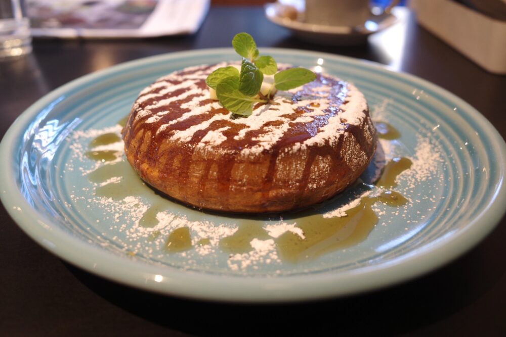 クラシックパンケーキのハーフサイズの形