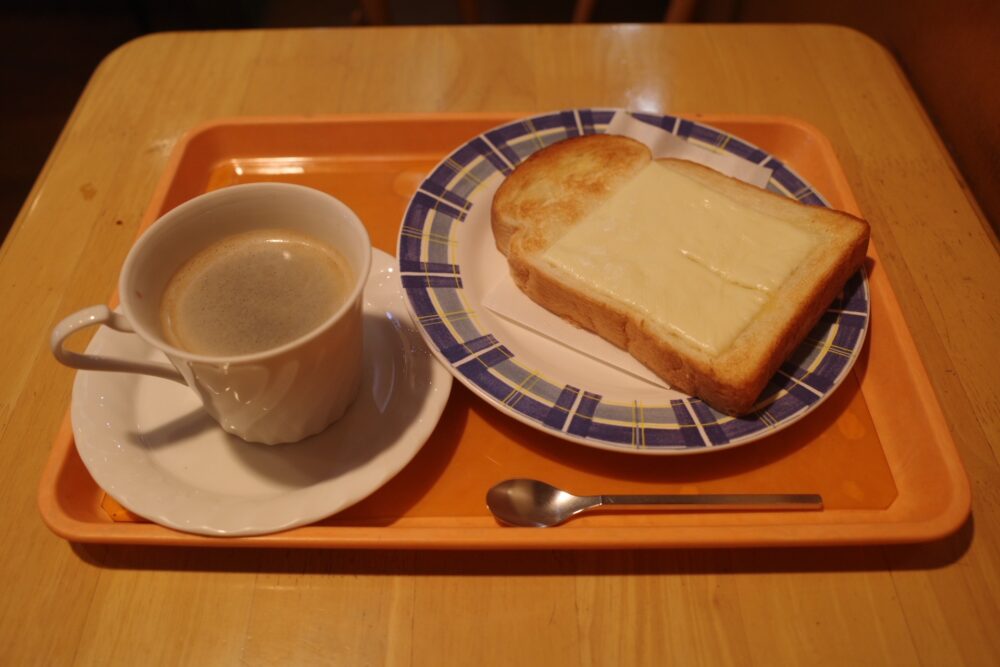 ブレンドコーヒー+チーズトースト
