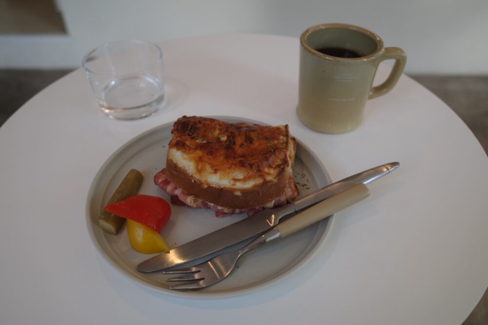 クロックムッシュ＋ドリップコーヒー(中煎り) オリジナルブレンド