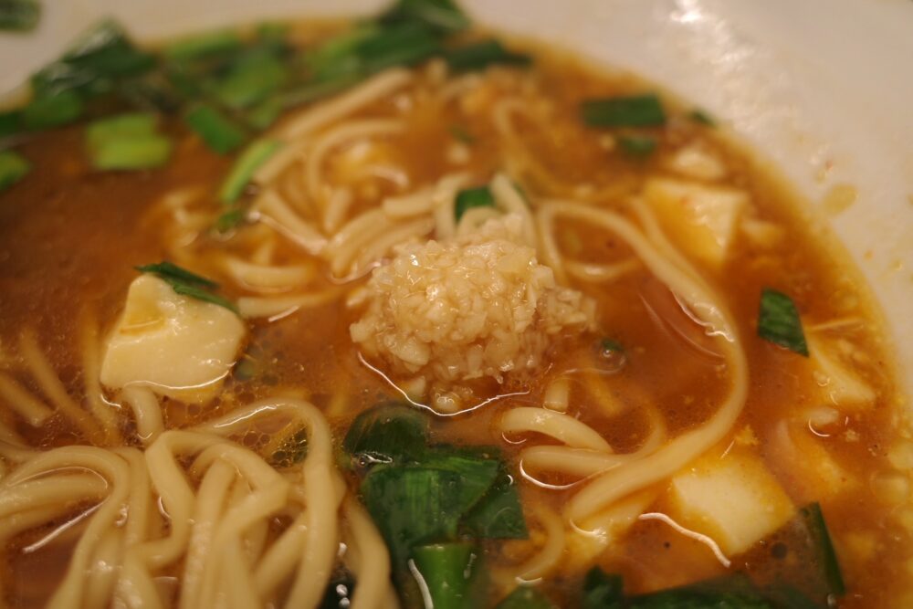 にんにくトッピング