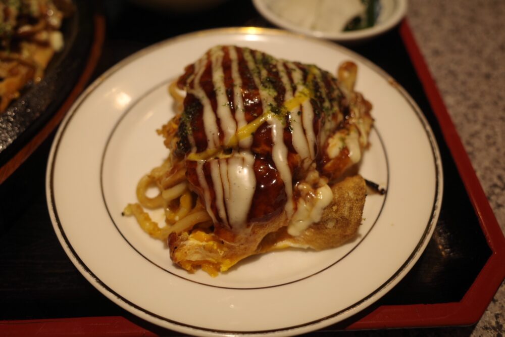 一切れのガンクラ焼き