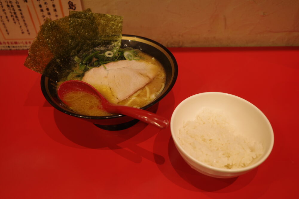 ラーメン+ライス