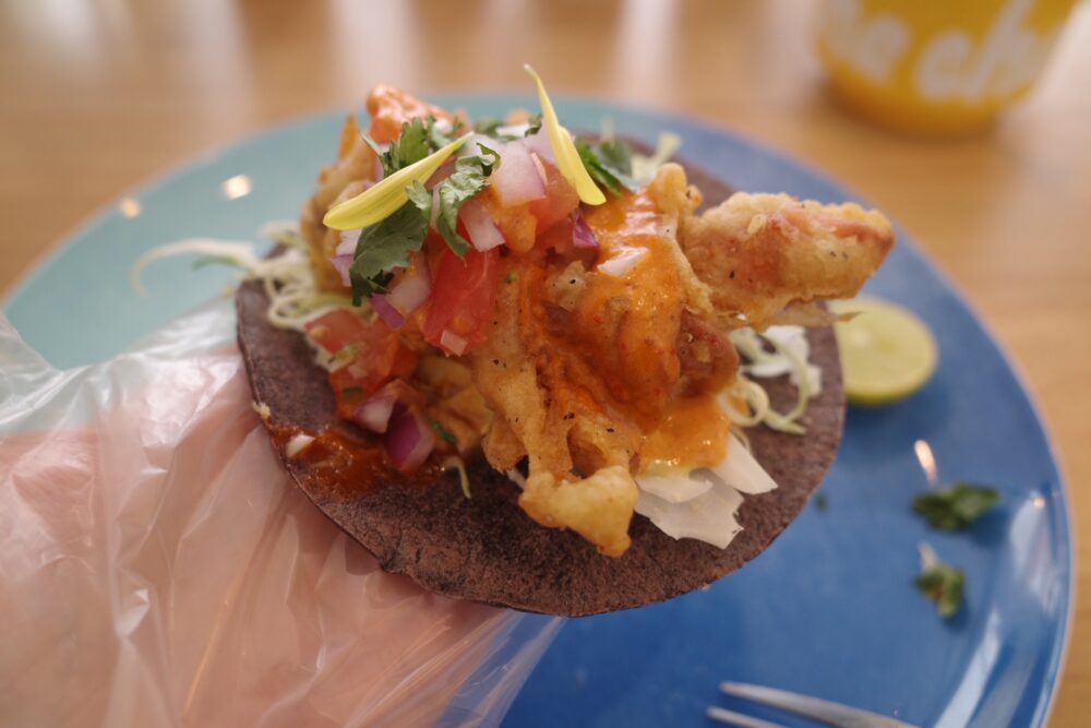 ソフトシェルクラブタコス