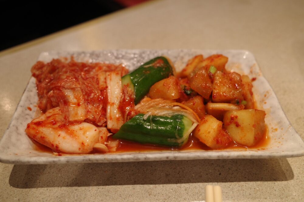 キムチ盛り合わせ