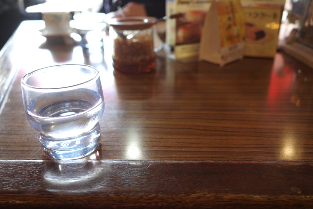 カフェリアさんテーブル