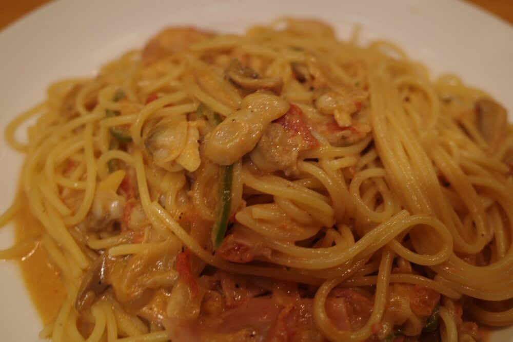 絶望スパゲッティの表面