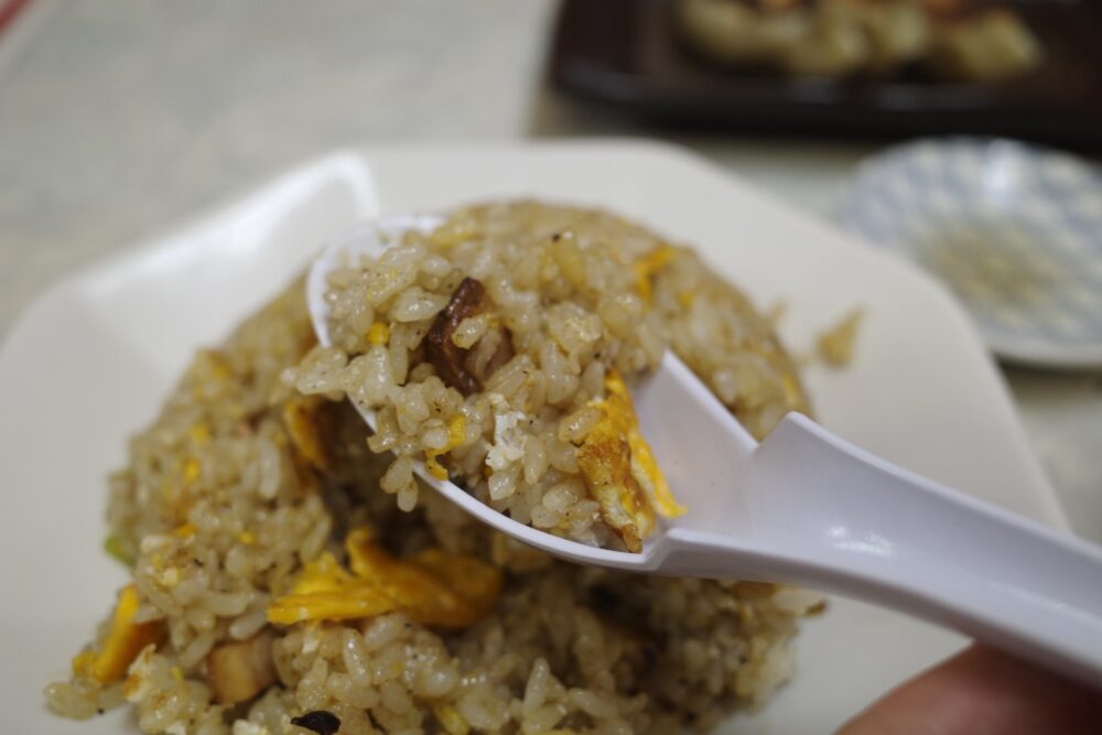 一口の五目チャーハン