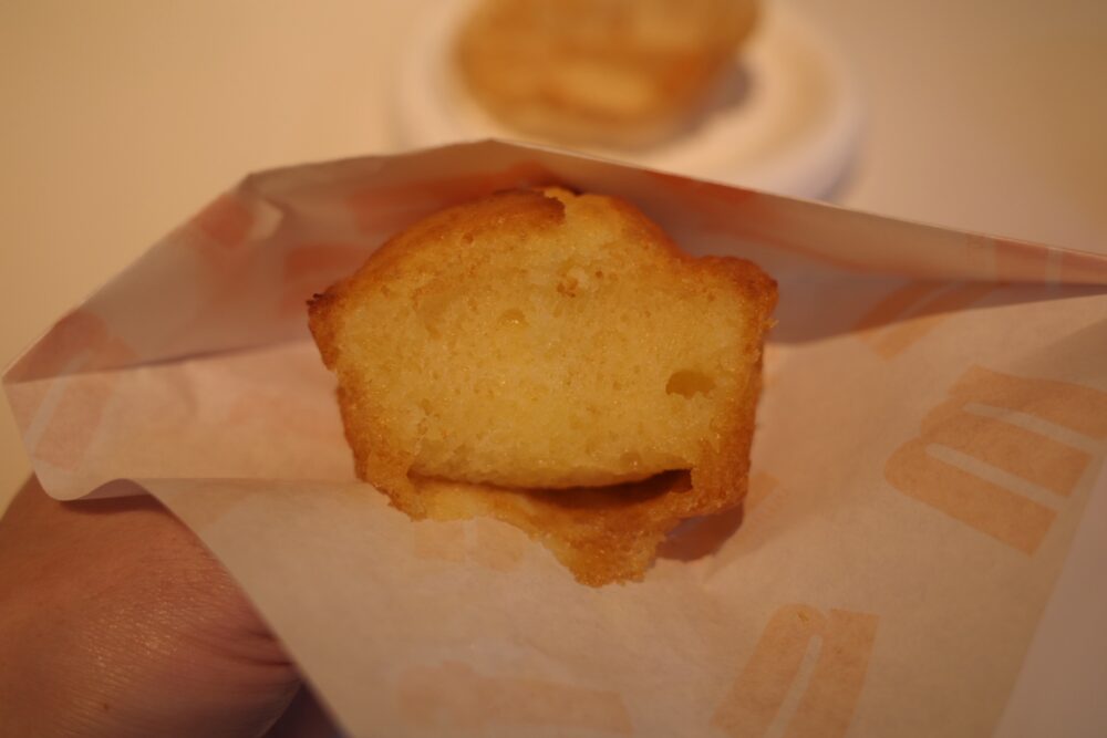 プレーンマフィン断面