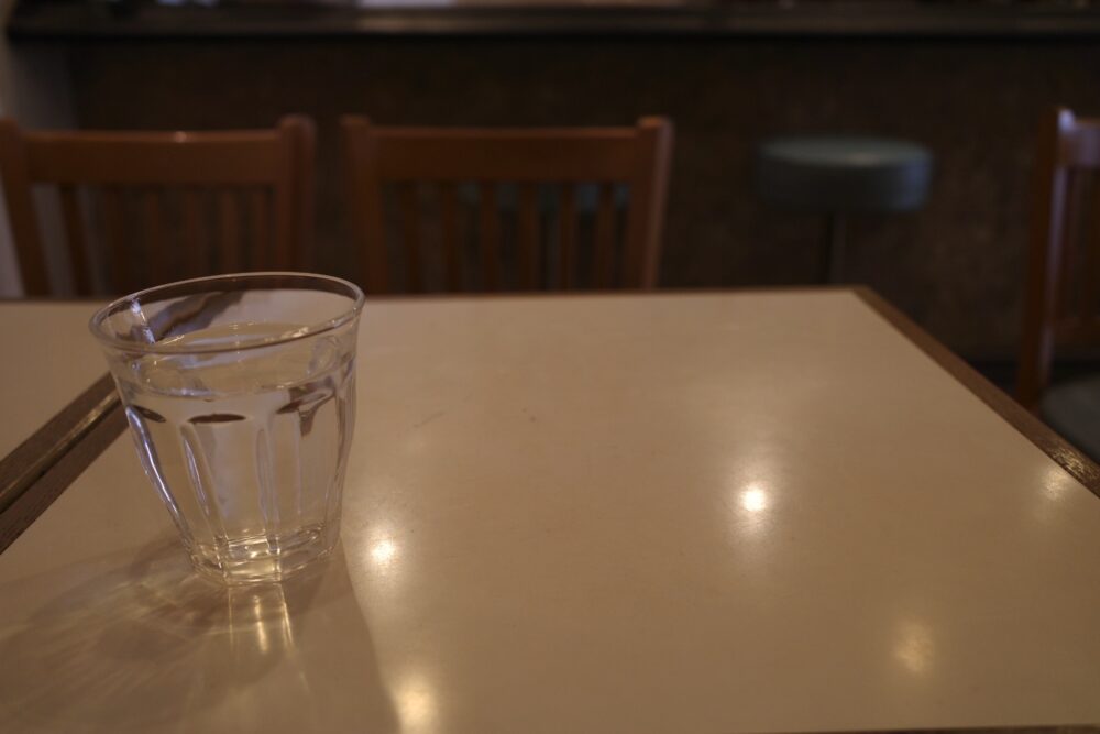 カフェ ドゥ レオさんテーブル