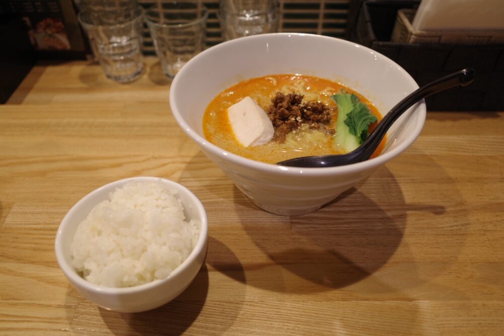 担々麺(1辛)+ライス