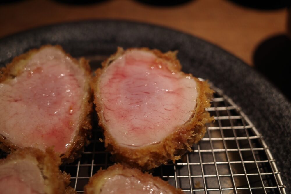 特上ヒレの表面