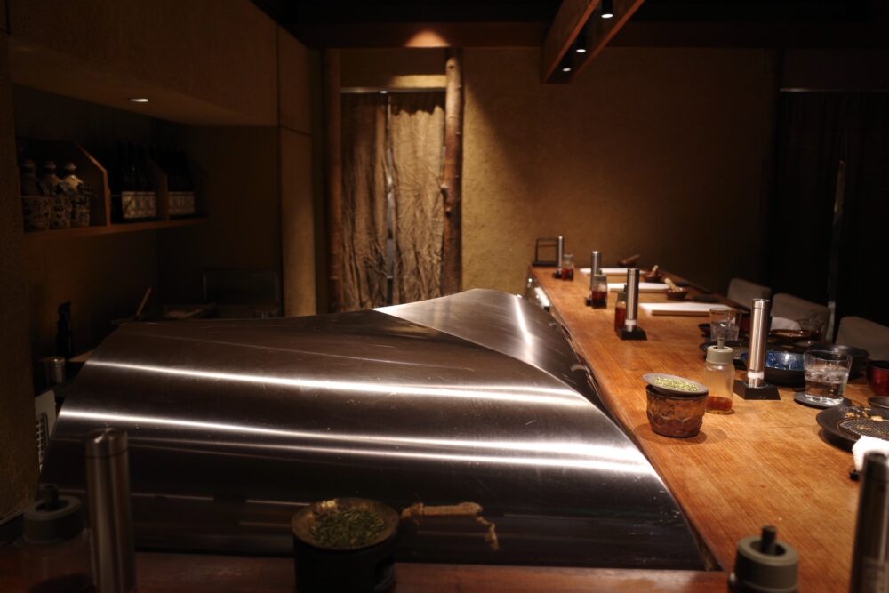 とんかつ ここまでやるか。さん店内