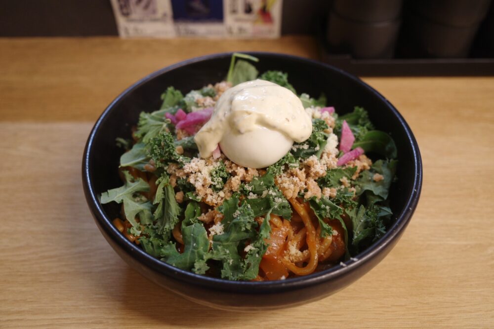 ナポリタン＋ウフマヨ