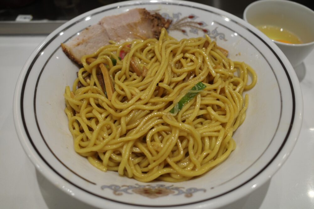 14回混ぜた油そば