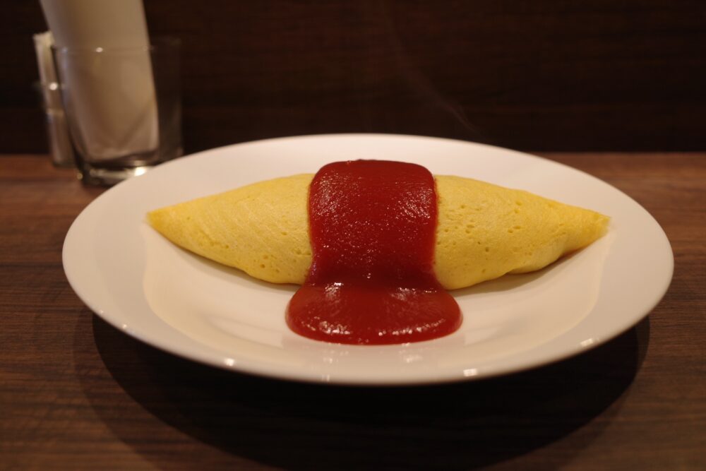 オムライスの形状