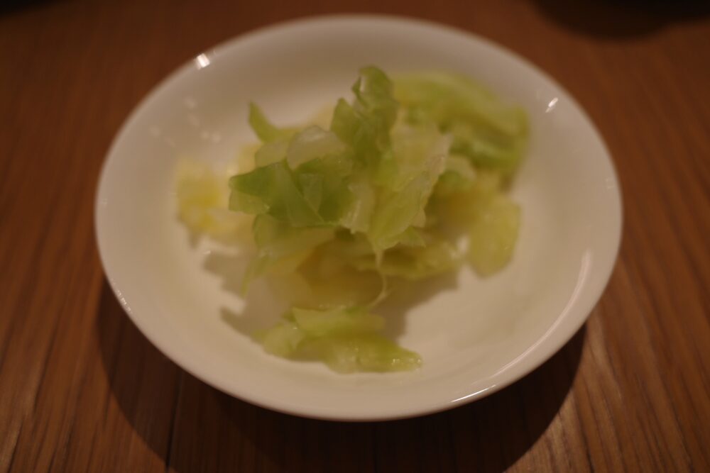 キャベツの酢漬け