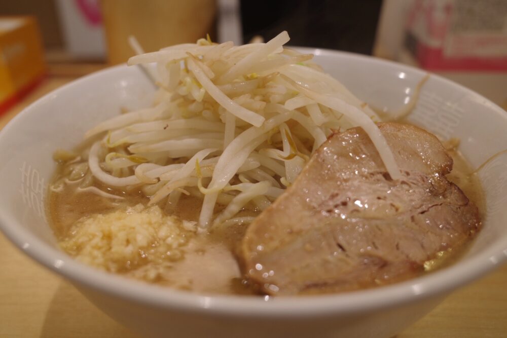 らーめんの盛り具合