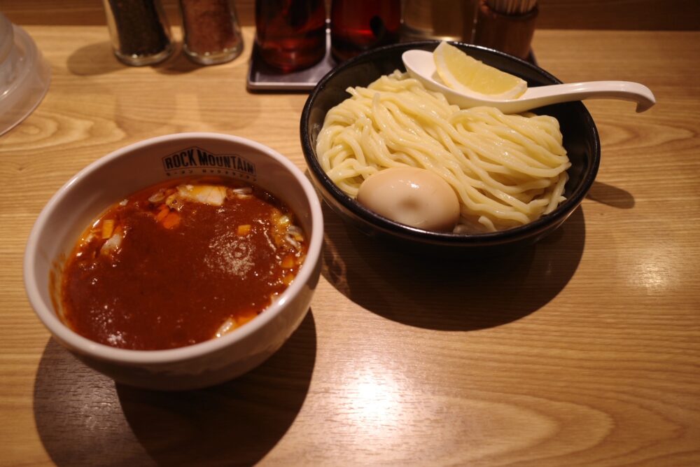 海老つけ麺+味玉