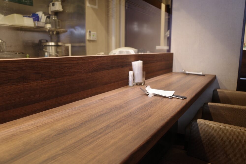 洋食 高輪亭さん店内