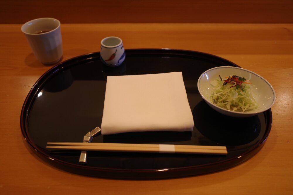 天ぷら 天青さんカウンター