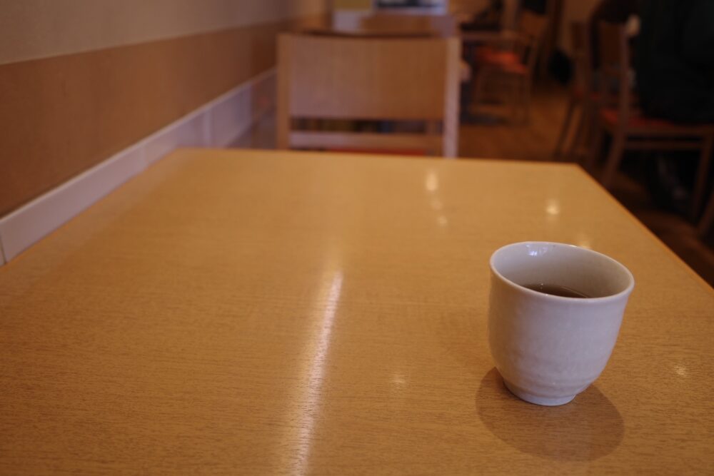 とんかつ棟田さんテーブル