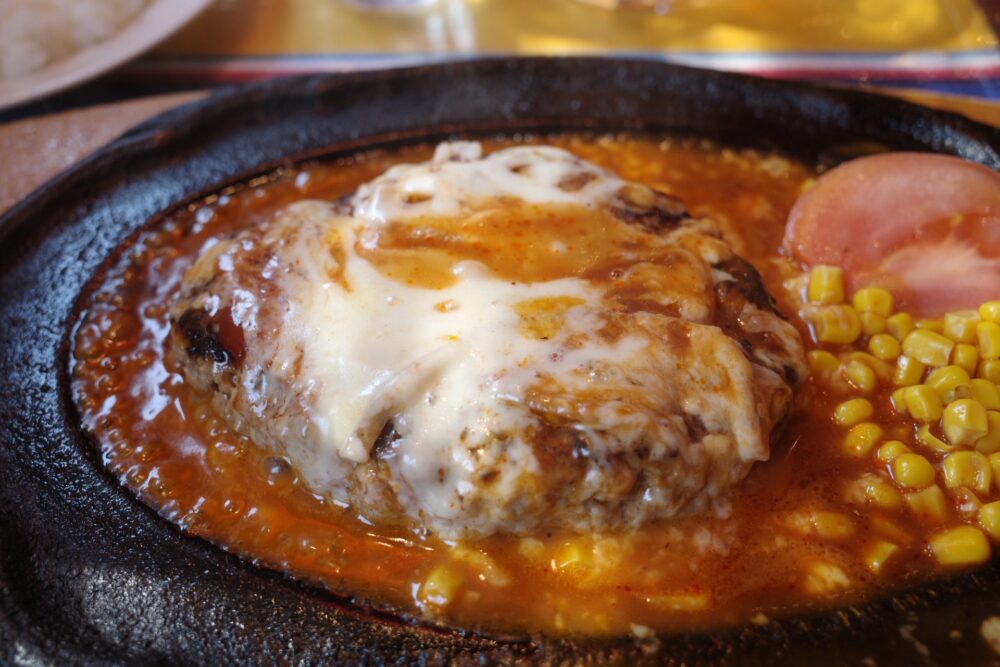 チーズハンバーグ